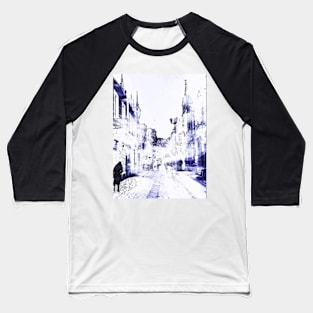 Winter in The City Baseball T-Shirt